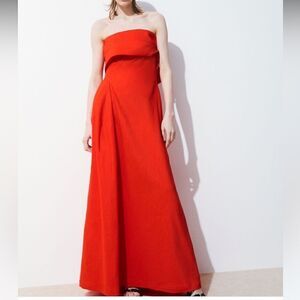 chinese dress ladies Rove Linen Maxi Dress - Low Back main image 0
